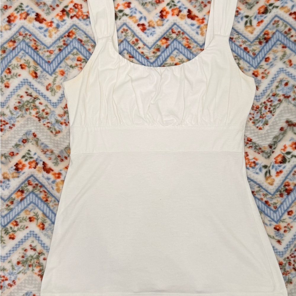 Ann Taylor white tank top